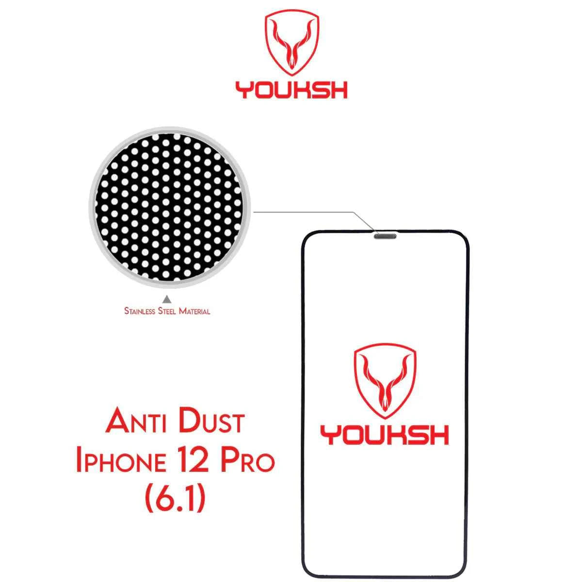 YOUKSH iPhone Glass Protector with Installation Kit - TechSeaShop