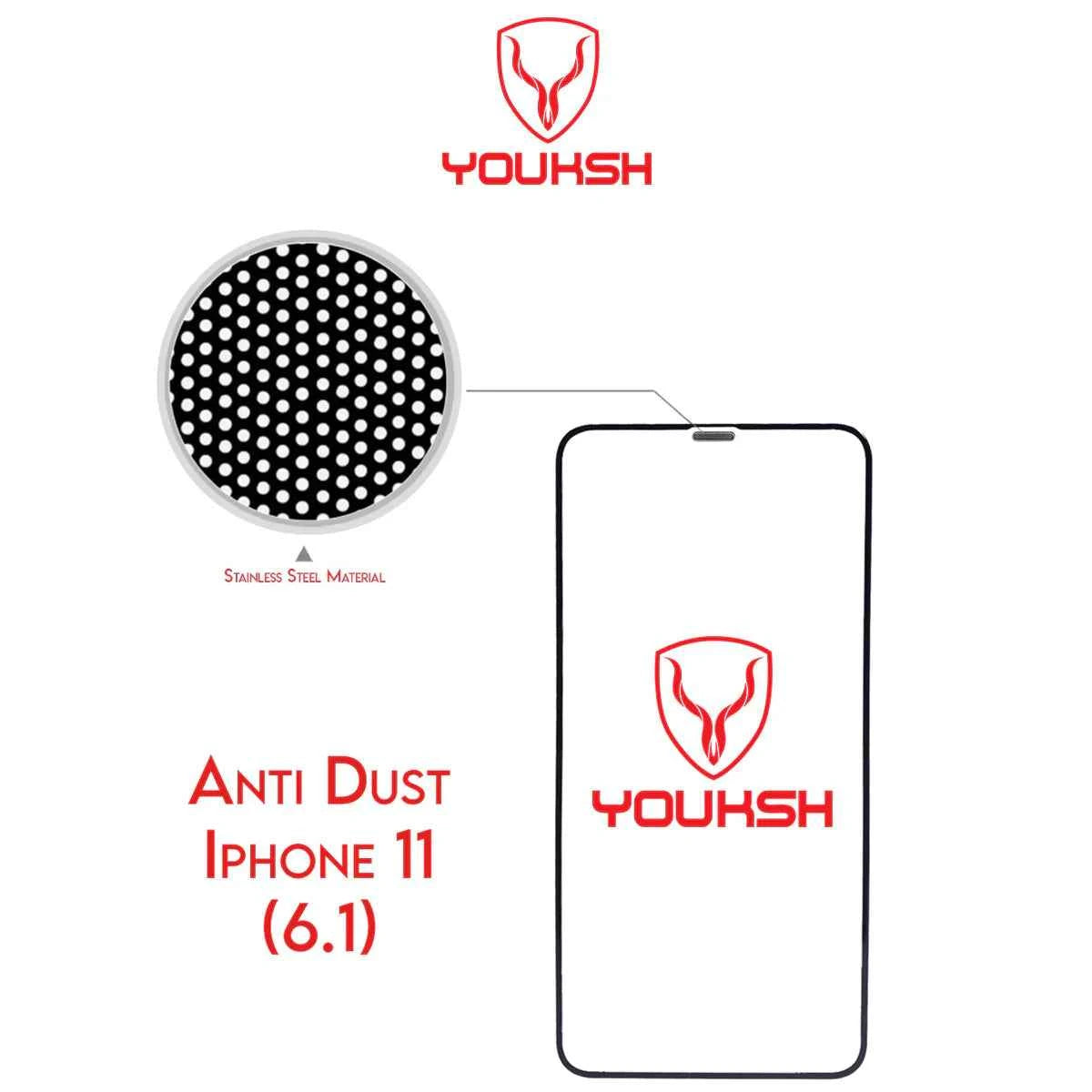 YOUKSH iPhone Glass Protector with Installation Kit - TechSeaShop