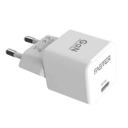 GaN 30W Fast Charger - Smallest PD Super Fast Charger FAC-30C