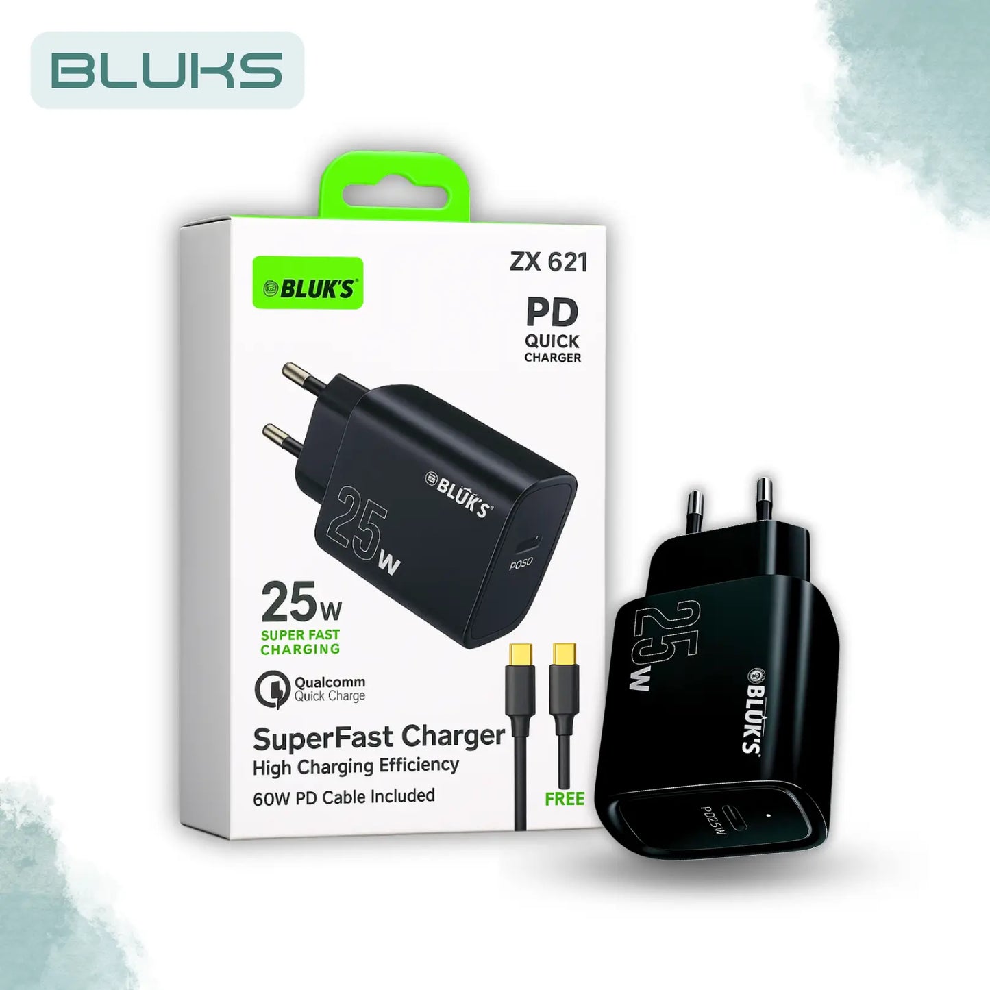 Bluks BX-622 25W Super Fast Charger
