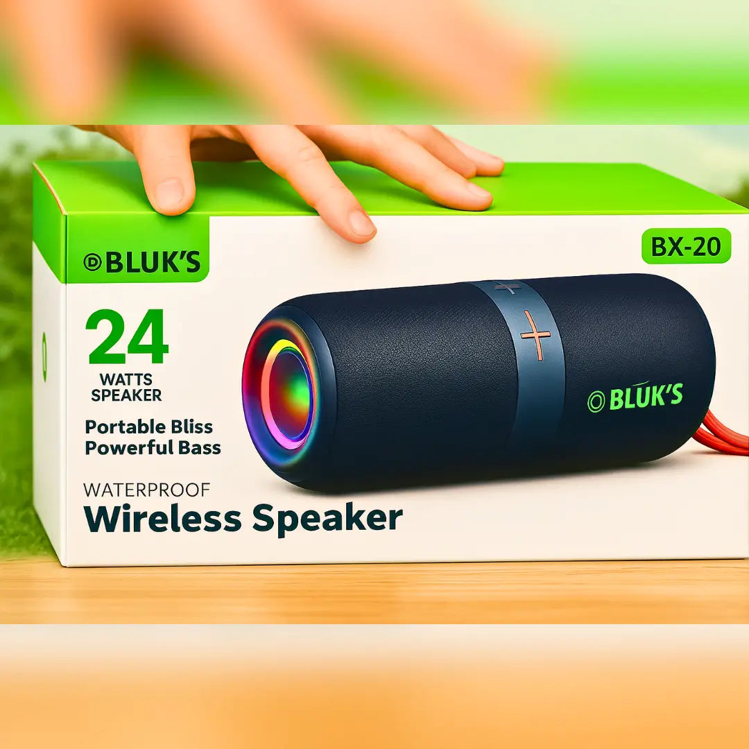 BLUK’S BX-200 Portable Bluetooth Speaker