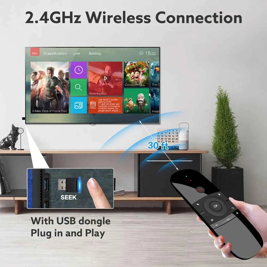 Wechip W1 Wireless Air Mouse . Wireless - TechSeaShop