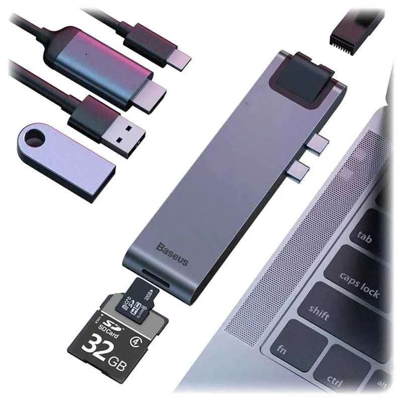 Baseus Seven-in-One Docking Station - TechSeaShop