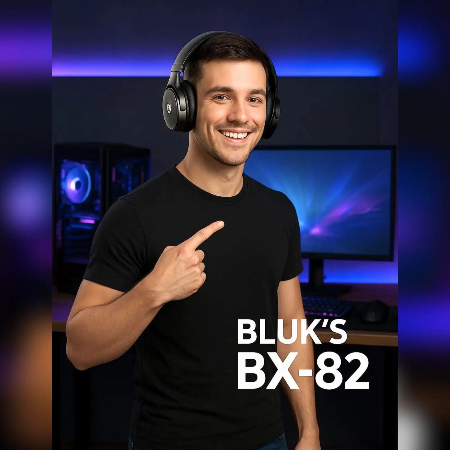 Bluks BX-82 Wireless Headphones