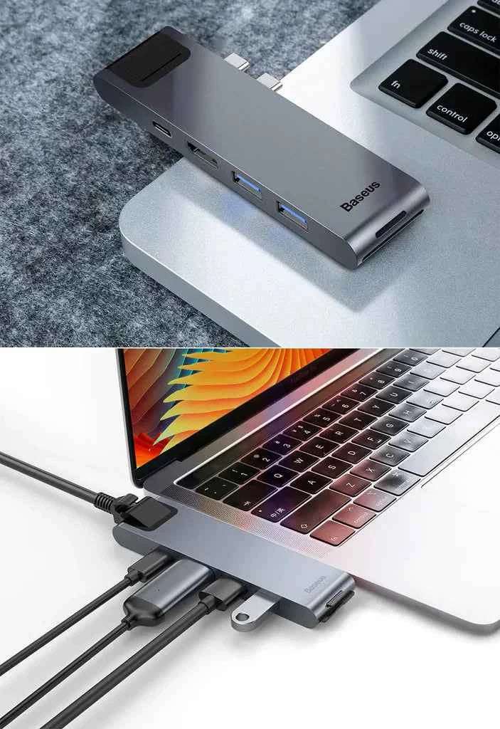 Baseus Seven-in-One Docking Station - TechSeaShop