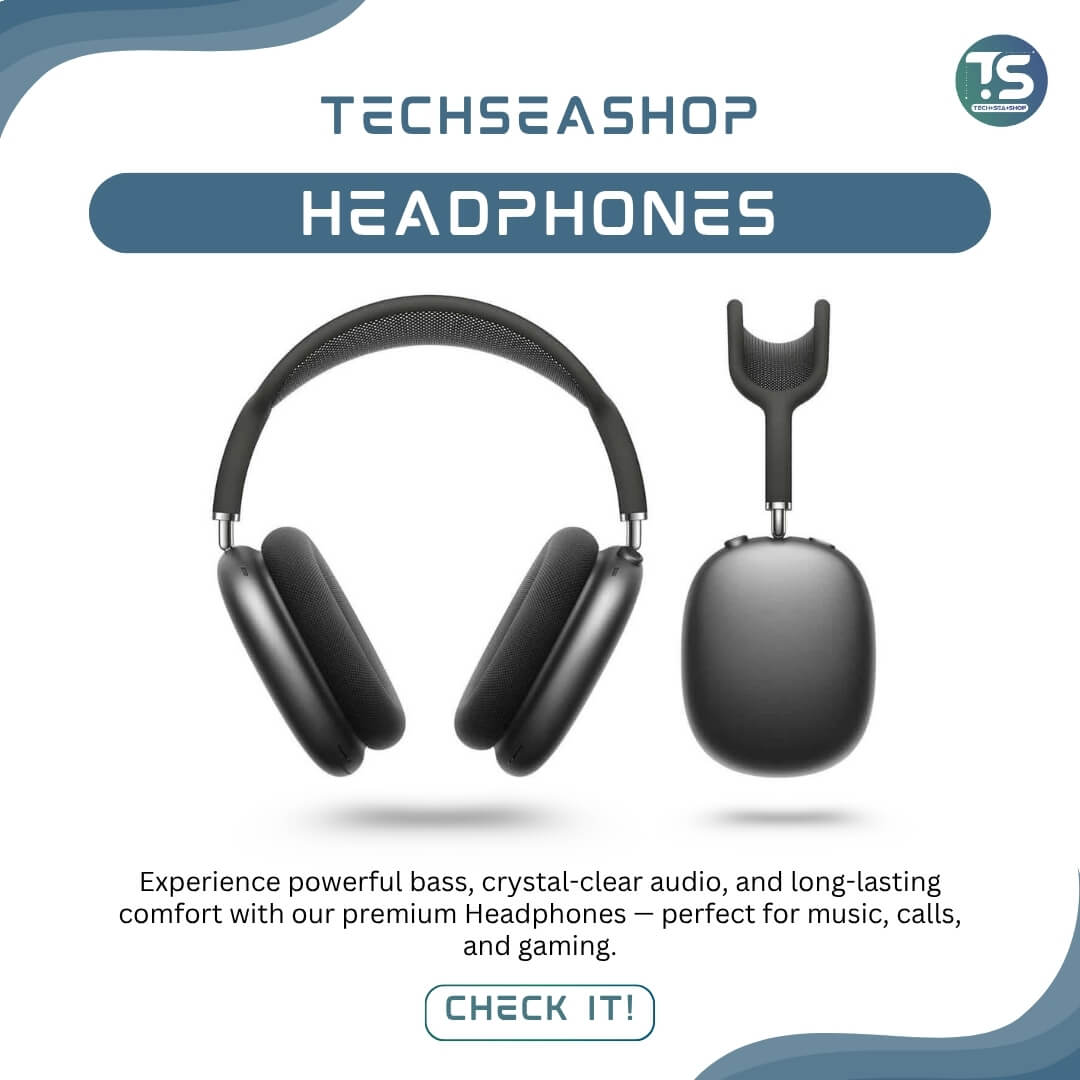 Over-Ear Headphones – Immersive Sound & Comfort