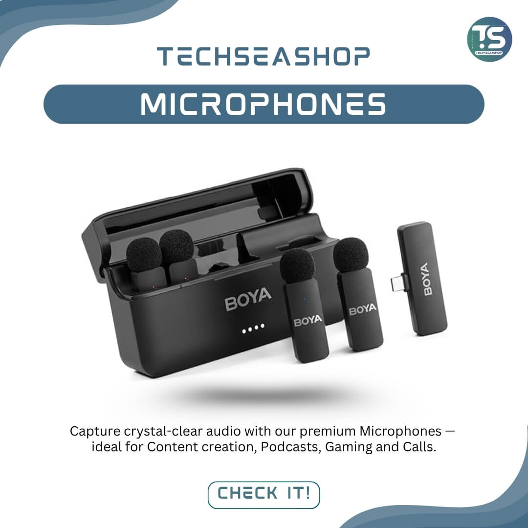 Professional Microphones – Clear Audio for Calls & Content