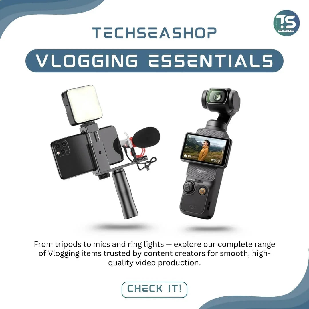 Vlogging Essentials - TechSeaShop