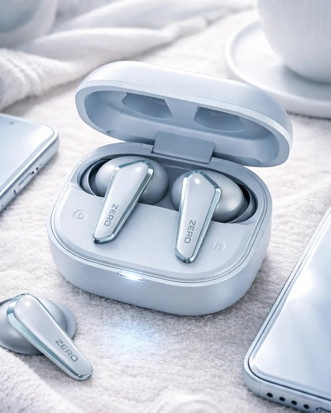 Zero FLAIR Wireless Earbuds – Low Latency Gaming Mode & ENC