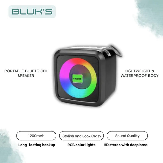 Bluks BX-172 Portable Bluetooth Speaker