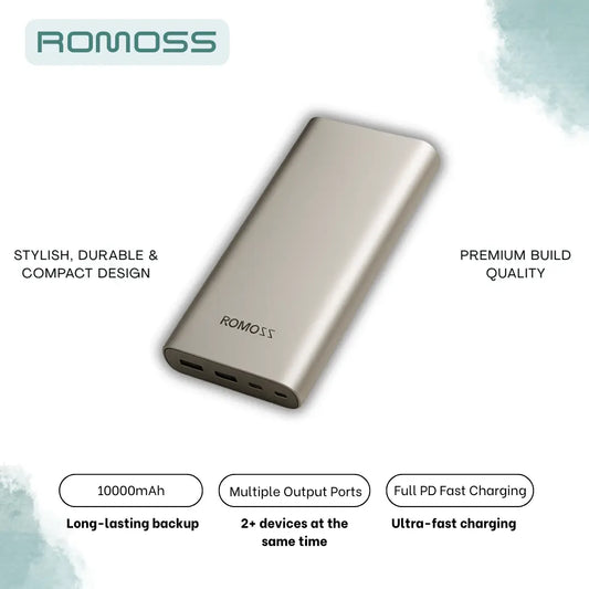 Romoss GT Series 10000mAh Power Bank