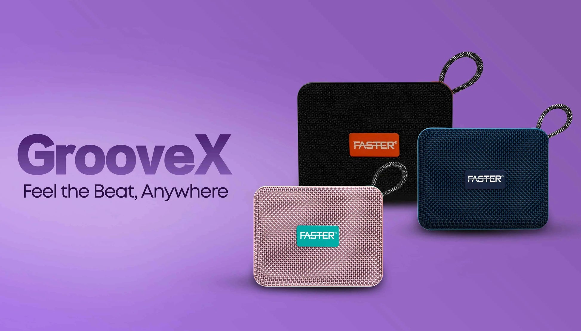 Groove X Portable Bluetooth Speaker with Colorful Lights – Vibrant Light Show