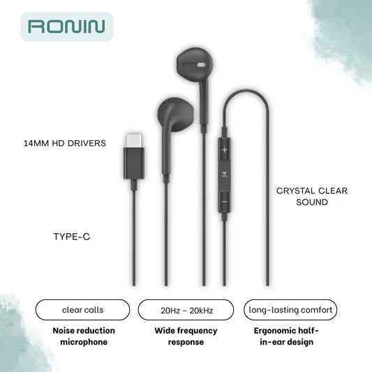 Ronin R5 Handsfree | AUX & Type-C