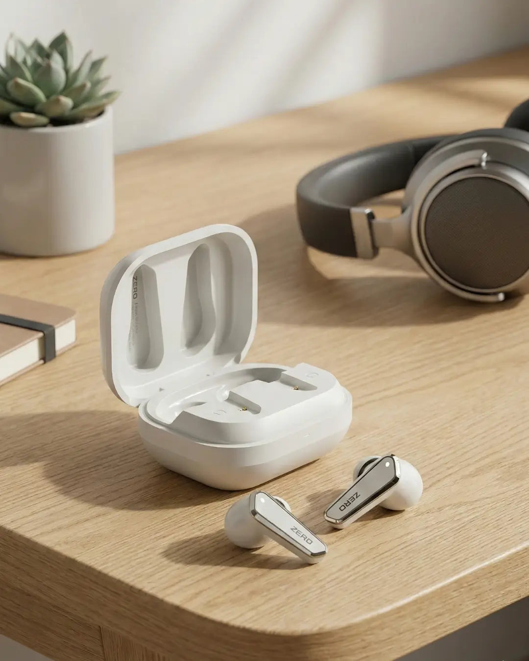 Zero FLAIR Wireless Earbuds – Low Latency Gaming Mode & ENC