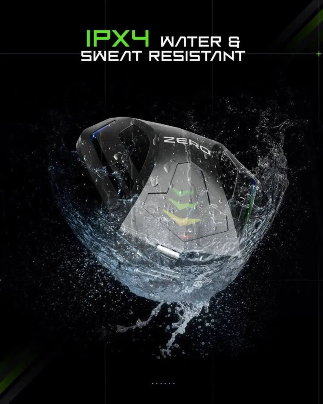 Zero Arcade Series Gaming Earbuds (Arcade 800) – 40ms Low Latency & RGB