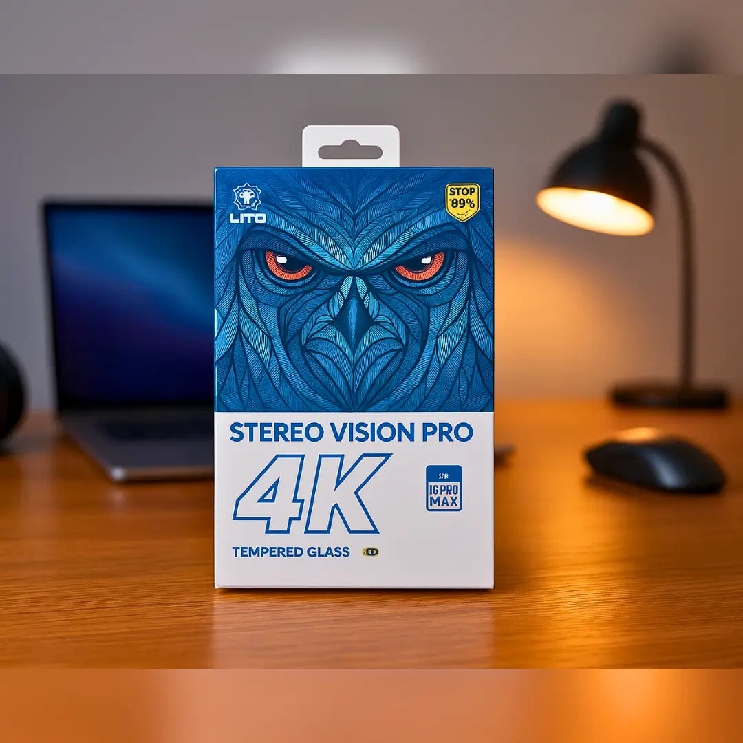 LITO Stereo Vision Pro 4K Tempered Glass