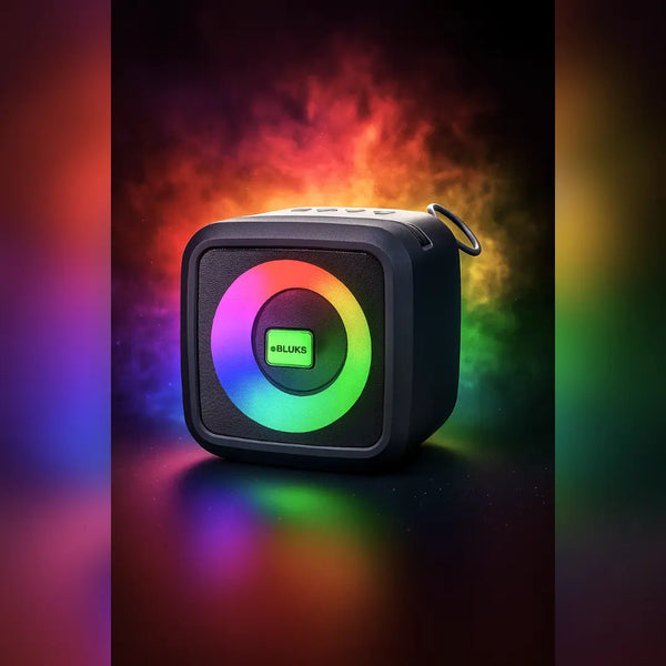 Bluks BX-172 Portable Bluetooth Speaker – RGB Lights & Deep Bass