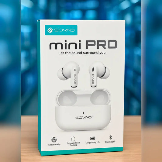 Sovo SBT-912 Wireless Mini Earbuds – Compact Design & 15h Playback