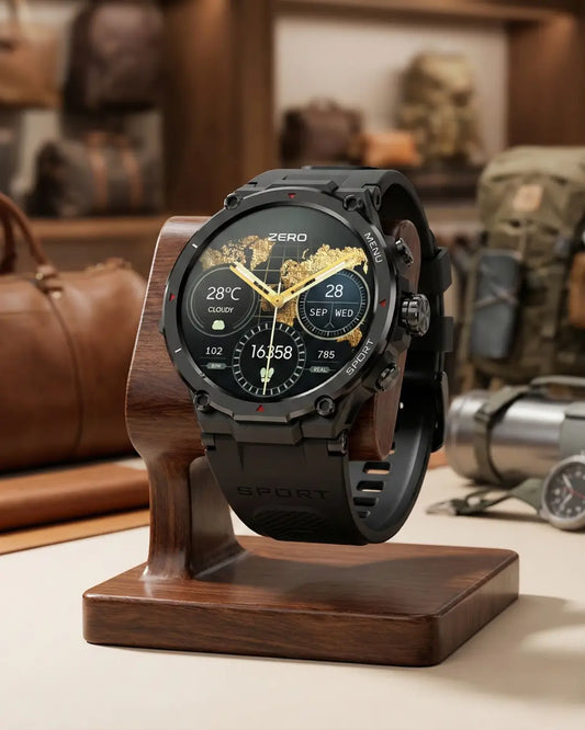 ZERO Armour Smartwatch – Rugged Design with Bluetooth Calling & Health Tracking