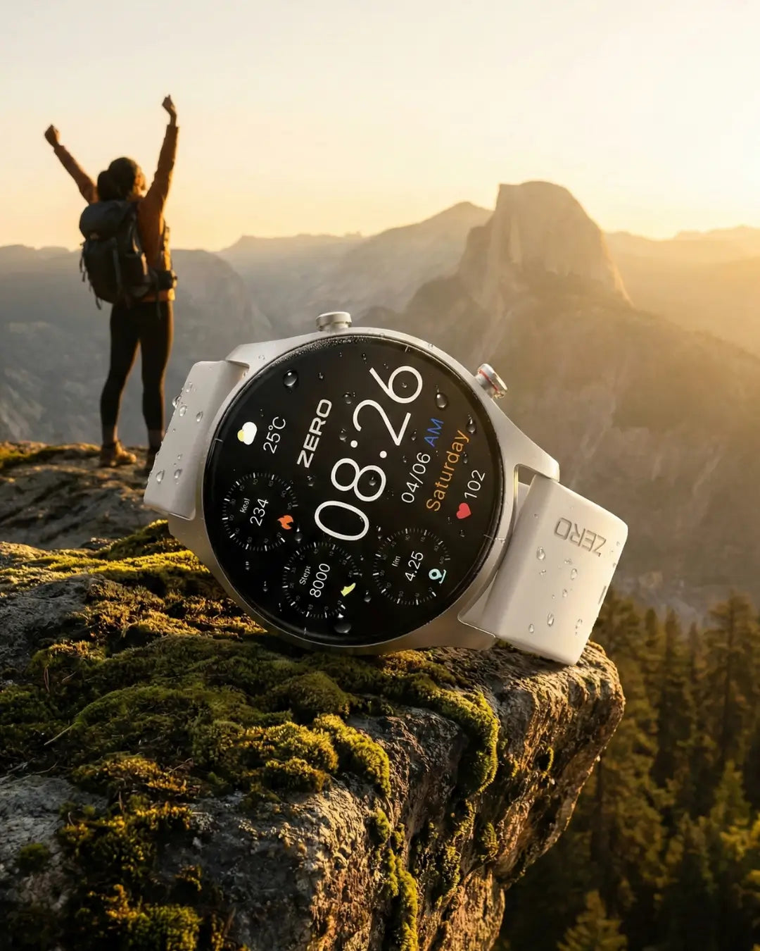 Zero Icon Smartwatch – Bluetooth Calling, Health Tracking & IP68