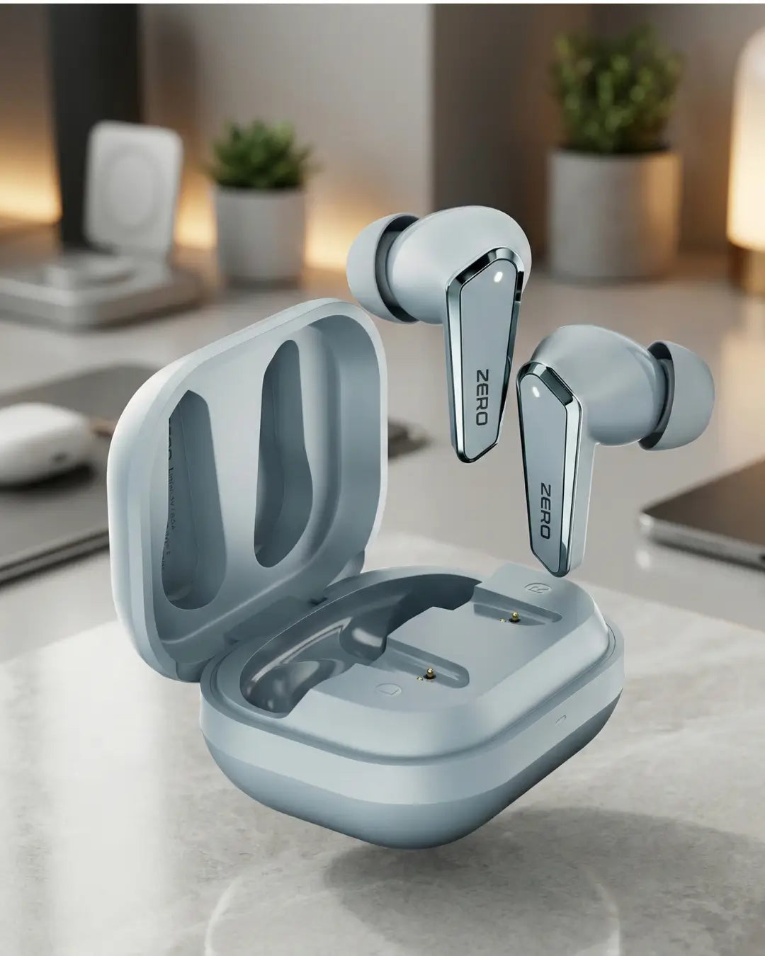 Zero FLAIR Wireless Earbuds – Low Latency Gaming Mode & ENC