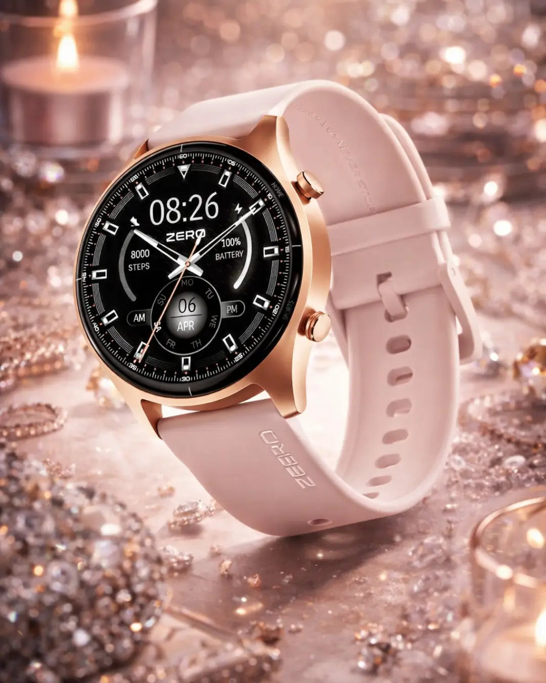 Zero Icon Smartwatch – Bluetooth Calling, Health Tracking & IP68