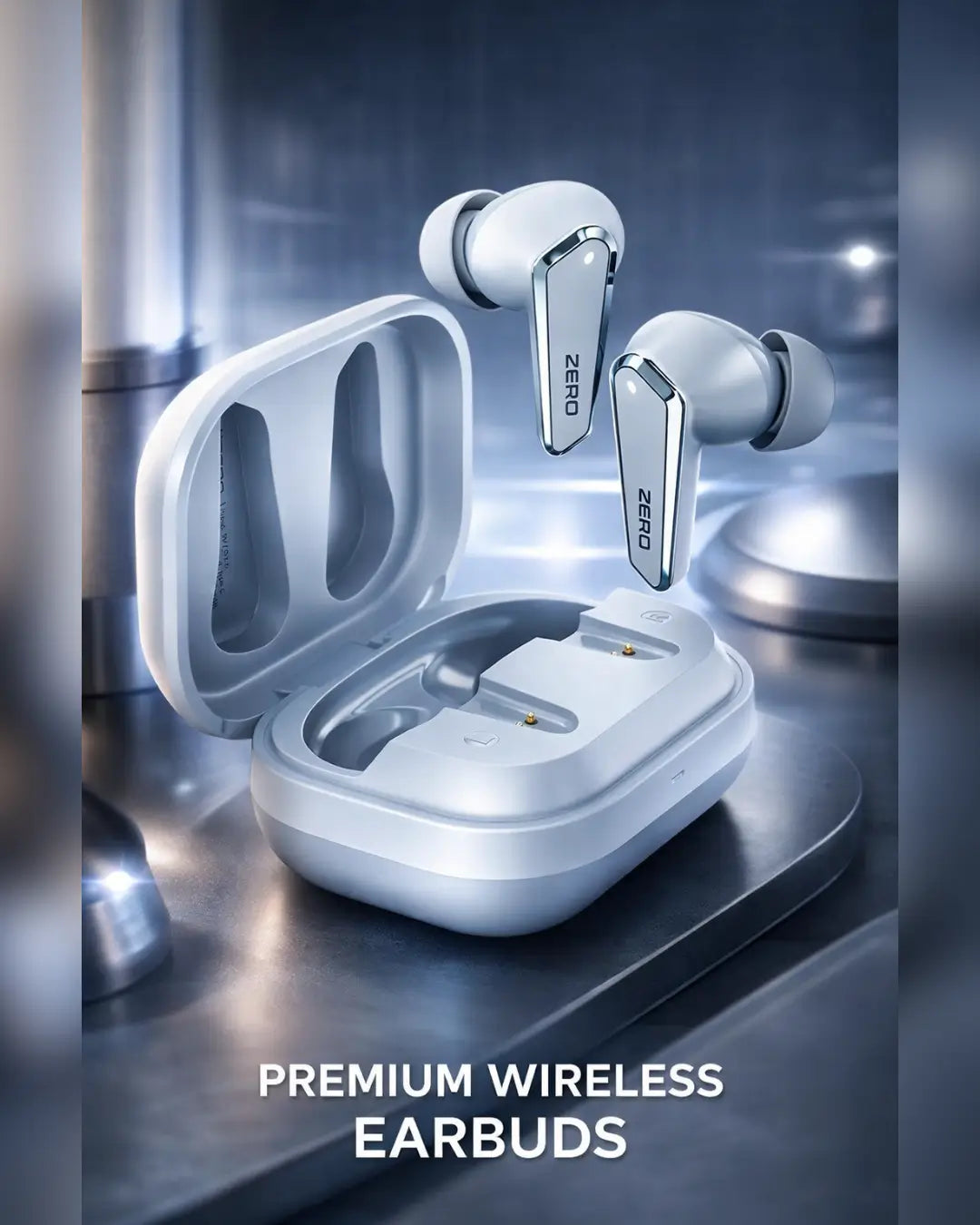 Zero FLAIR Wireless Earbuds – Low Latency Gaming Mode & ENC