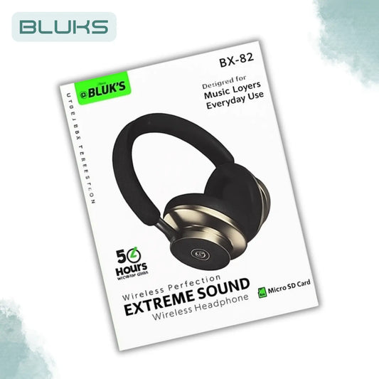 Bluks BX-82 Wireless Headphones