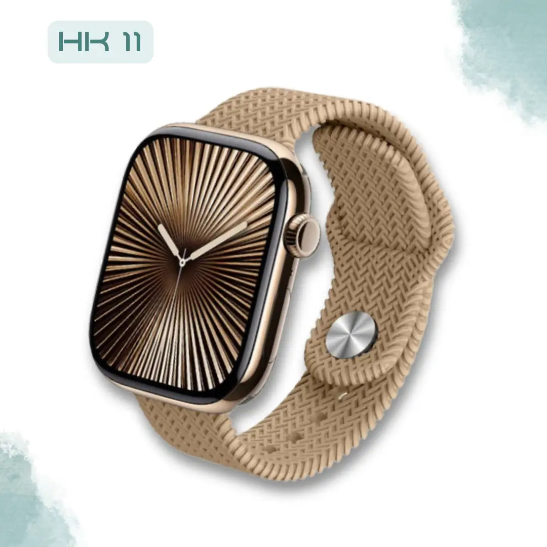 HK11 Pro Max Smart Watch AMOLED Display, Wireless Charging & AI Assistant