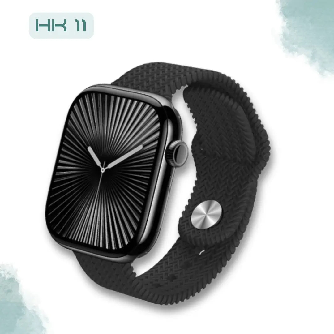 HK11 Pro Max Smart Watch AMOLED Display, Wireless Charging & AI Assistant