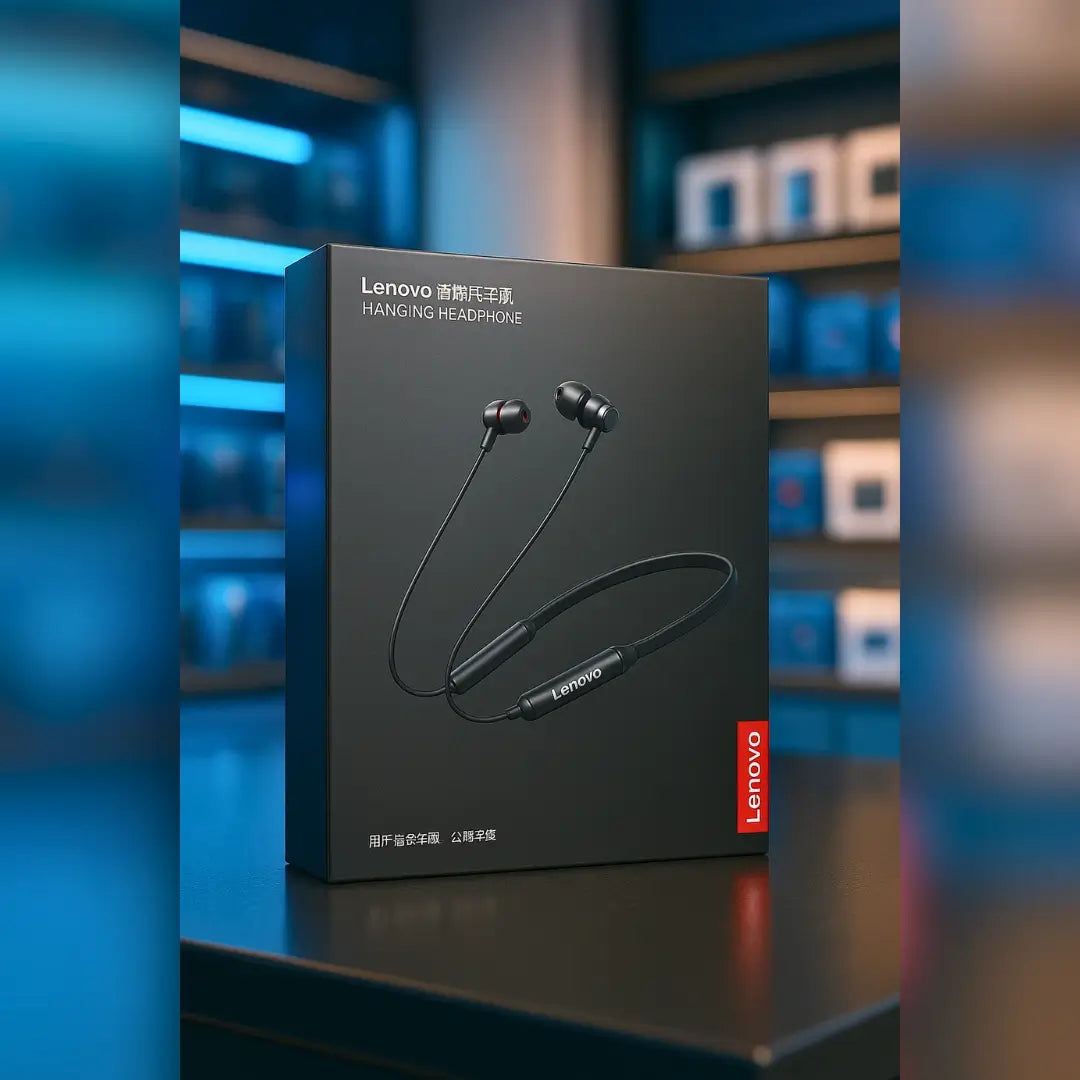 Lenovo HE05X Bluetooth Neckband Earphones