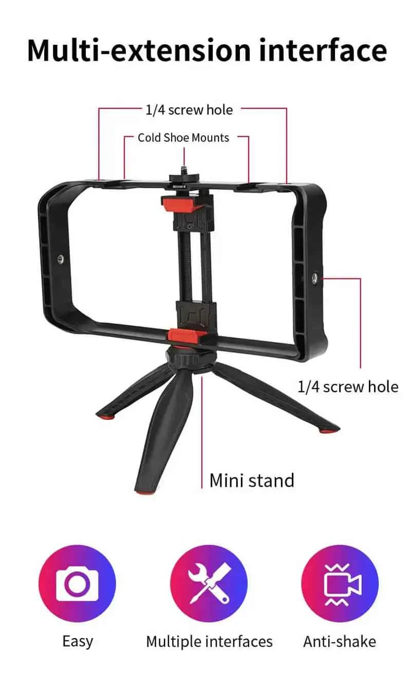 Jmary MT-33 Video Cage Rig Kit | Elevate Your Vlogging Game