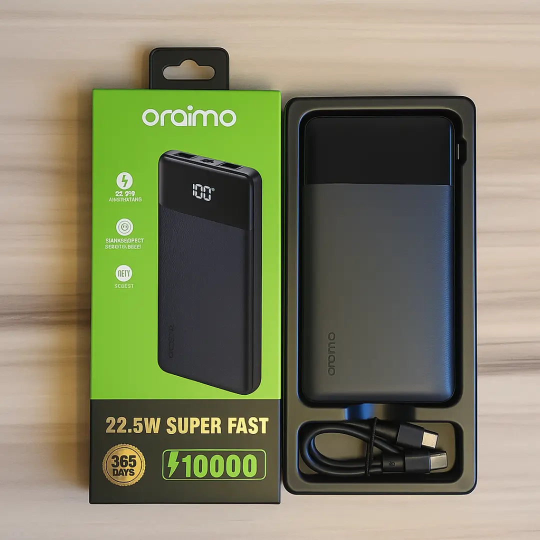 Oraimo Toast 22.5 Byte 10000mAh Power-Bank