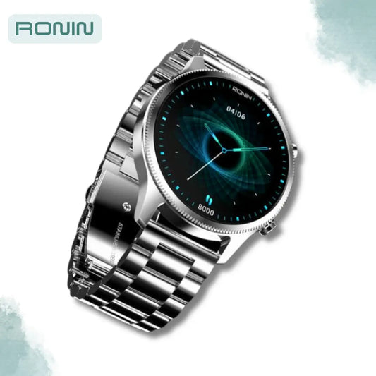 Ronin R010 Luxe Ultra Smart Watch – Premium AMOLED Display, Bluetooth Calling