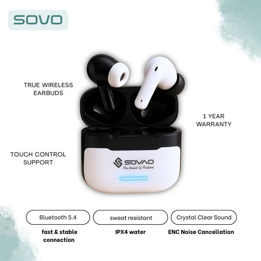 Sovo SBT-960 True Wireless Earbuds