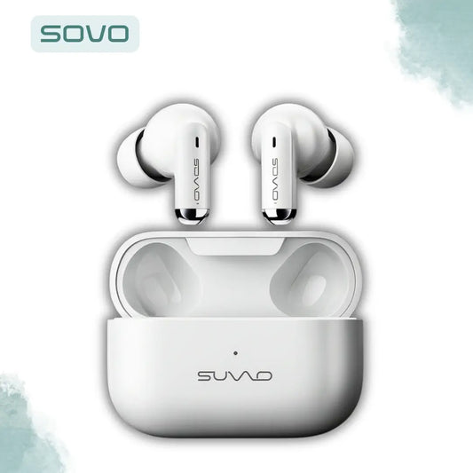 Sovo SBT-912 Wireless Mini Earbuds – Compact Design & 15h Playback