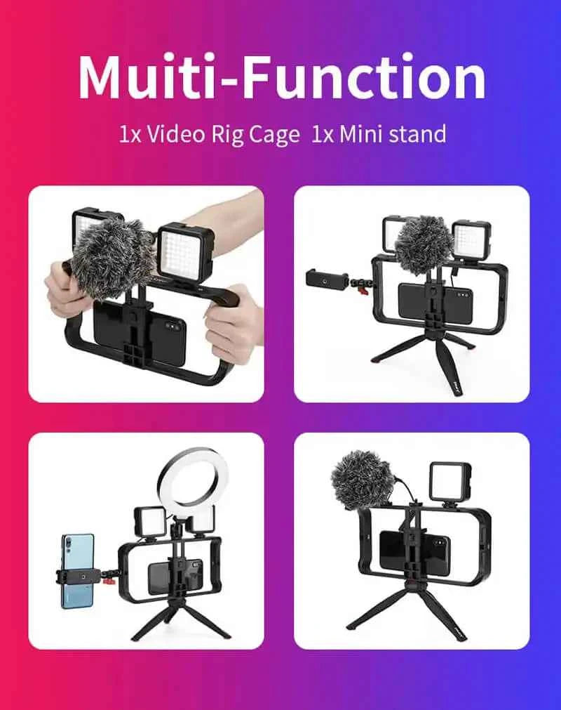 Jmary MT-33 Video Cage Rig Kit | Elevate Your Vlogging Game