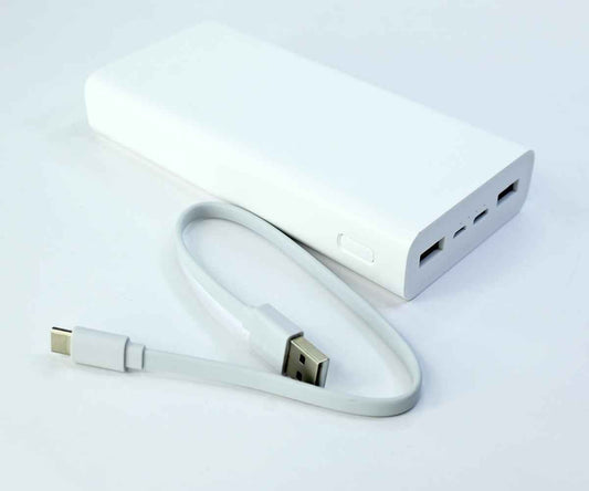 Mi Power Bank 3 USB-C 20000mAh Fast Charge Version - High Capacity Portable Charger