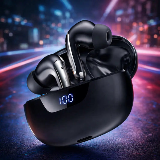 Ronin R-7010 Mystique Wireless Earbuds – ANC, ENC & Quad Mic