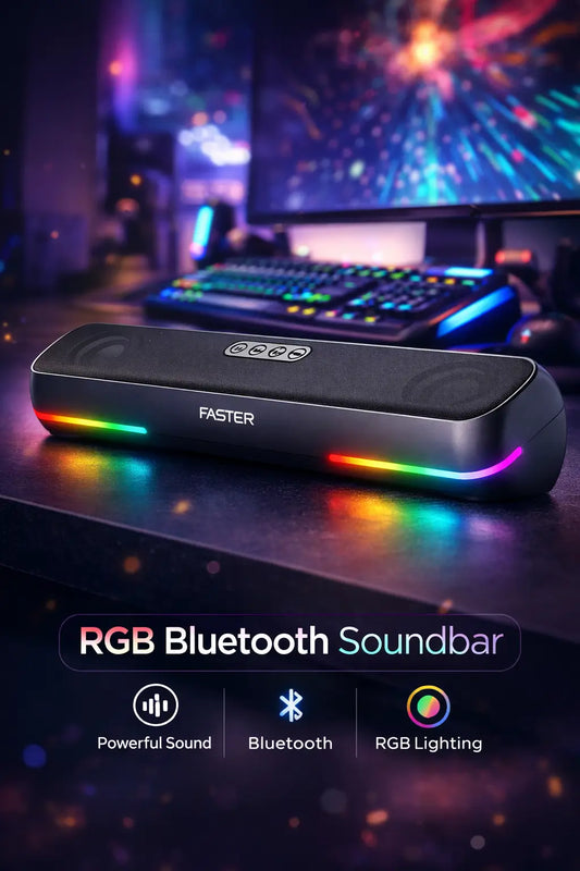 FASTER RYZO Z16 SoundBar – 16W Wireless Bluetooth Soundbar