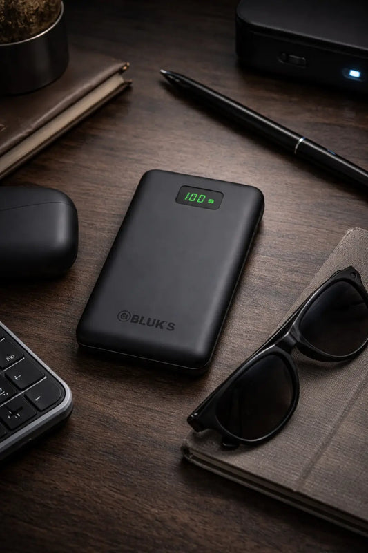 Bluks BX-202 Power Bank 10000mAh – PD Fast Charging | 1 Year Warranty
