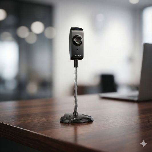PK-810G Anti-Glare Webcam – HD Video for Zoom, Classes & Streaming