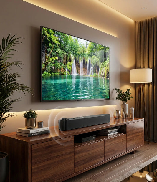 FASTER Z5 Wireless Soundbar – Bluetooth Soundbar for TV & Home Audio